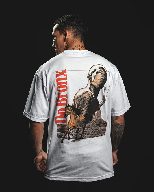 Do Bronx Rodeo "Classic" Tee in White