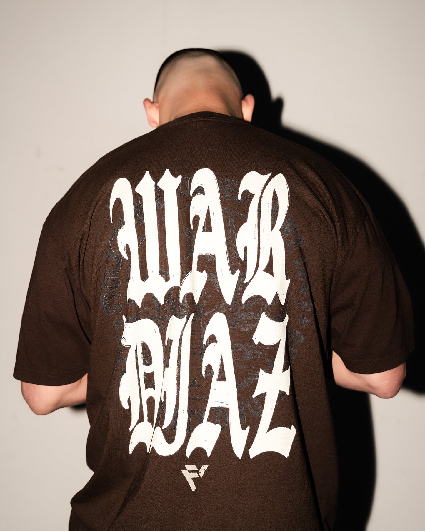 War Diaz "Premium" Tee in Chocolate Brown