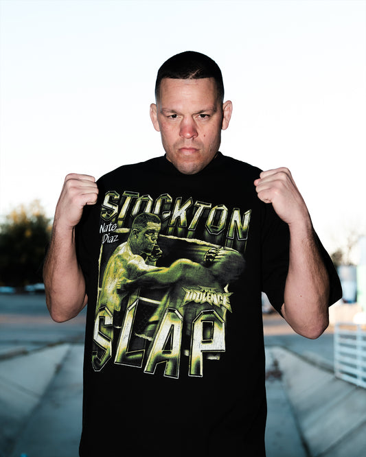 Stockton Slap "Classic" Tee in Black