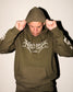 Game Up Hoodie in Army Green