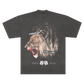 Lion Among Lions "Premium" Tee in Washed Black