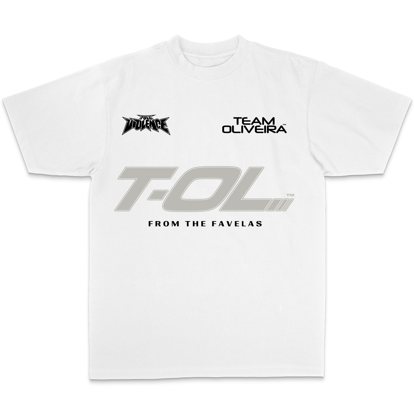 Team Oliveira "Classic" Tee in White