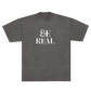 Be Real "Premium" Tee in Garment Dyed Shadow