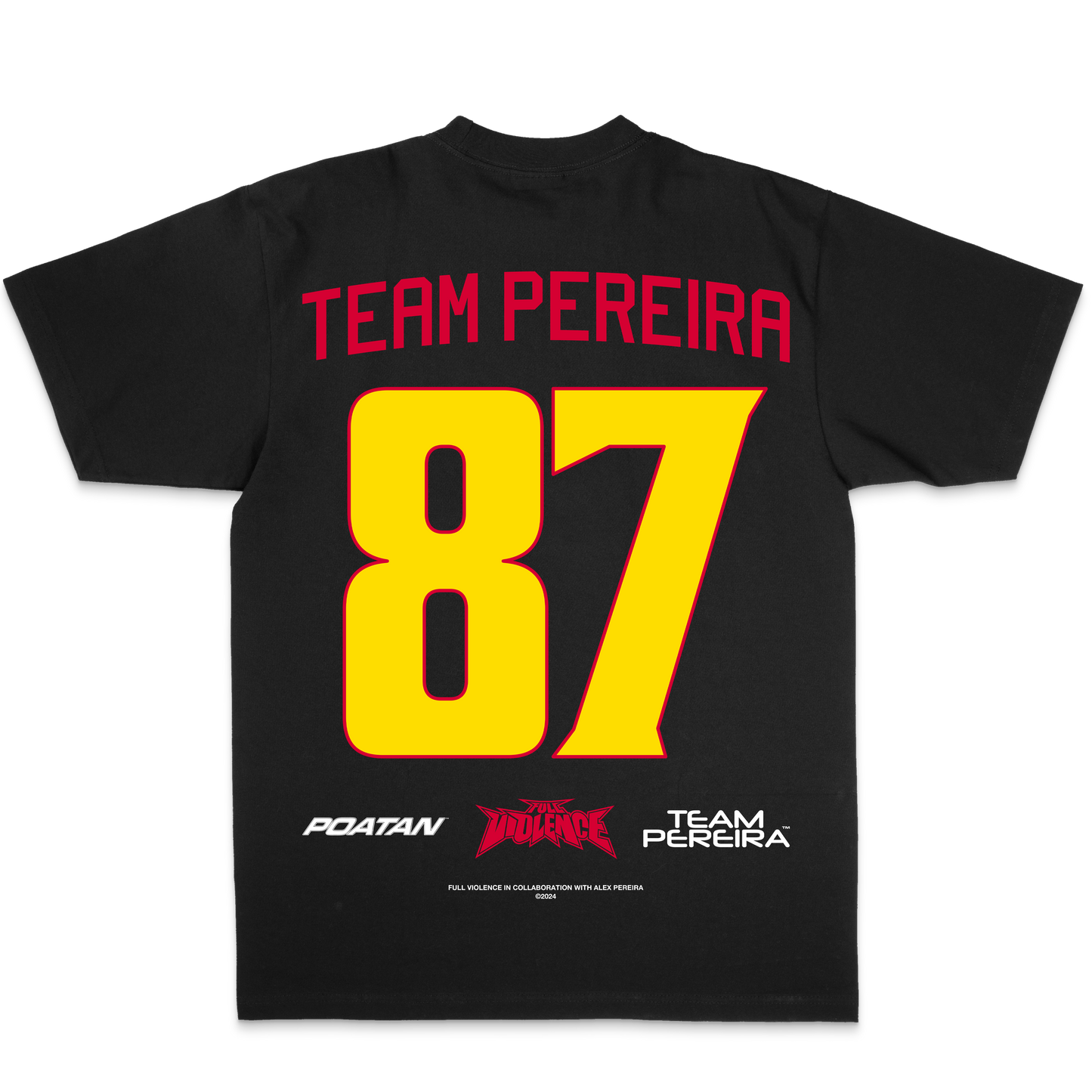Team Pereira "Active" Tee in Black