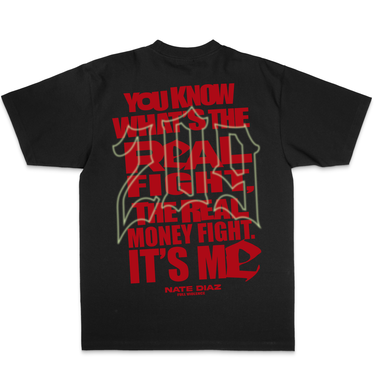 Real Money Fight "Classic" Tee in Black