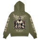 Game Up Hoodie in Army Green