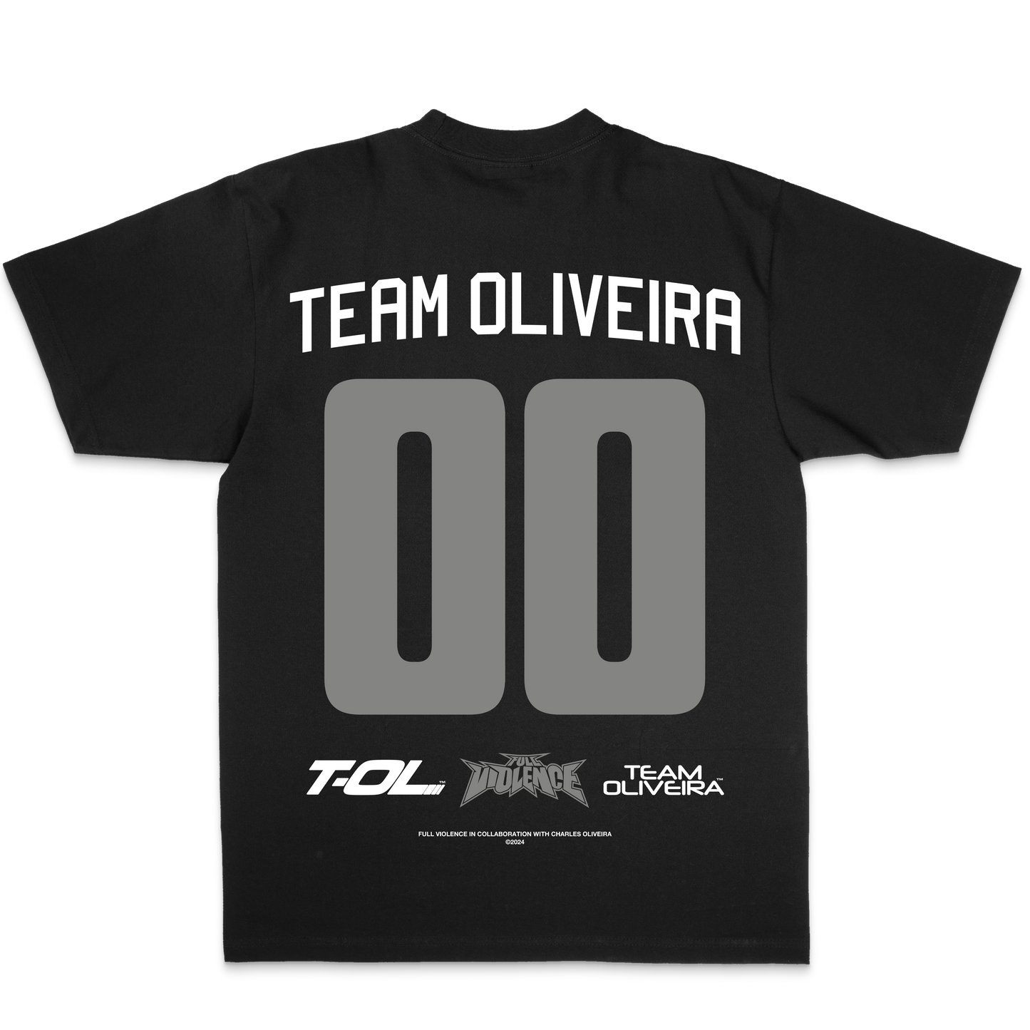 Team Oliveira "Classic" Tee in Black