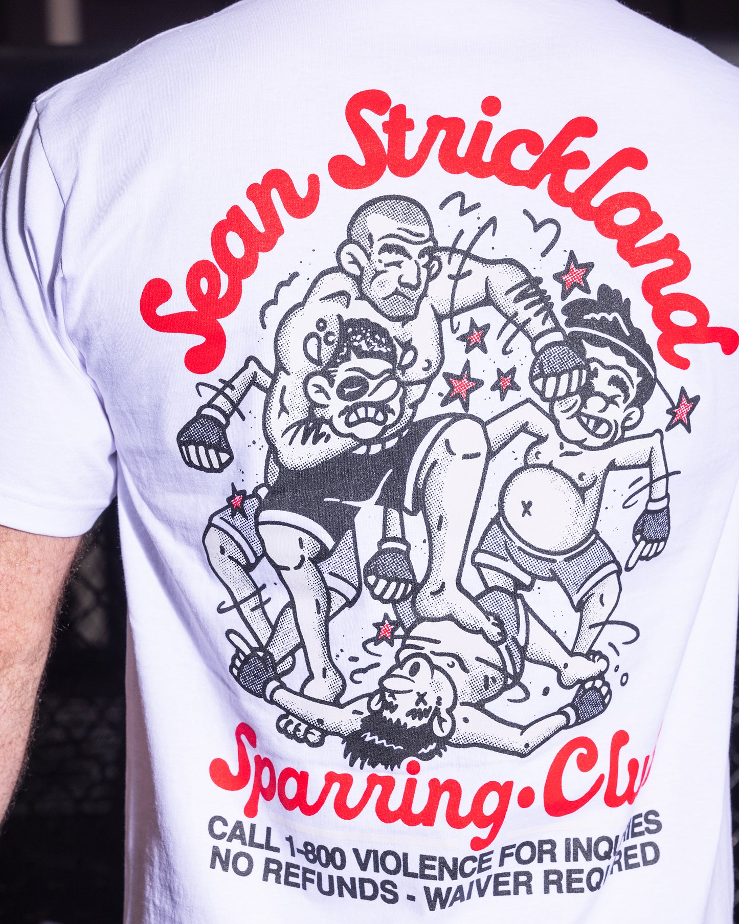 Sparring Club "Classic" Tee in White