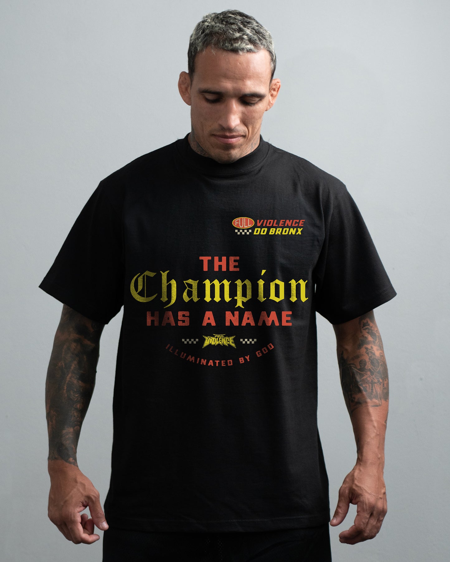 The Champion Has a Name 2.0 "Classic" Tee in Black