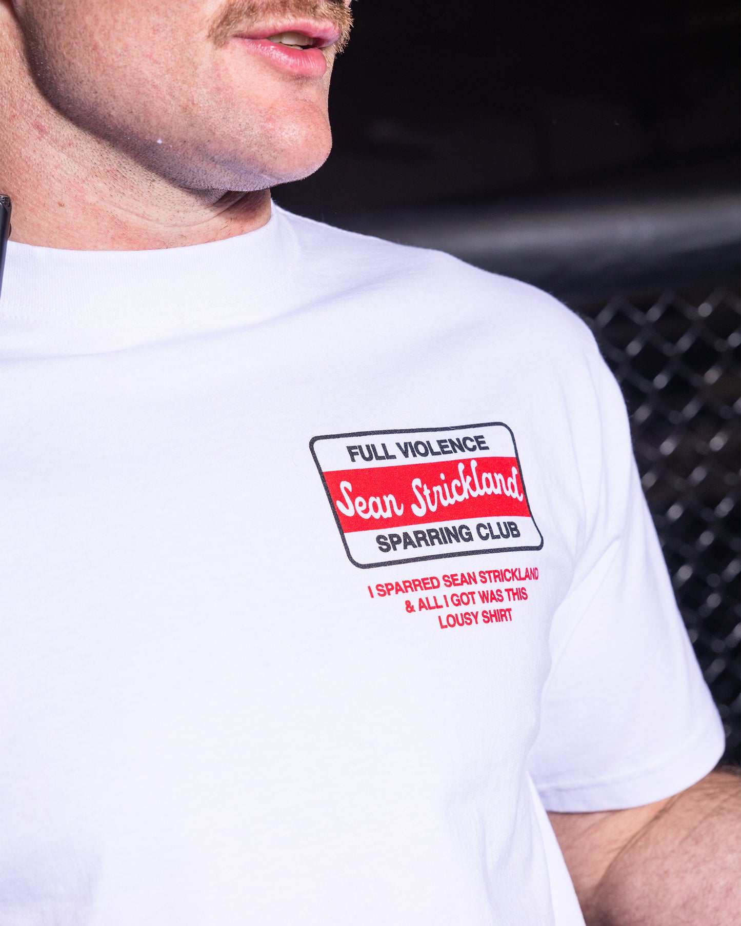 Sparring Club "Classic" Tee in White