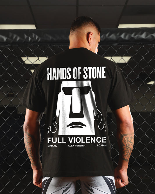 Hands of Stone "Classic" Tee in Black