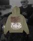 Here's the Thing Hoodie in Army Green