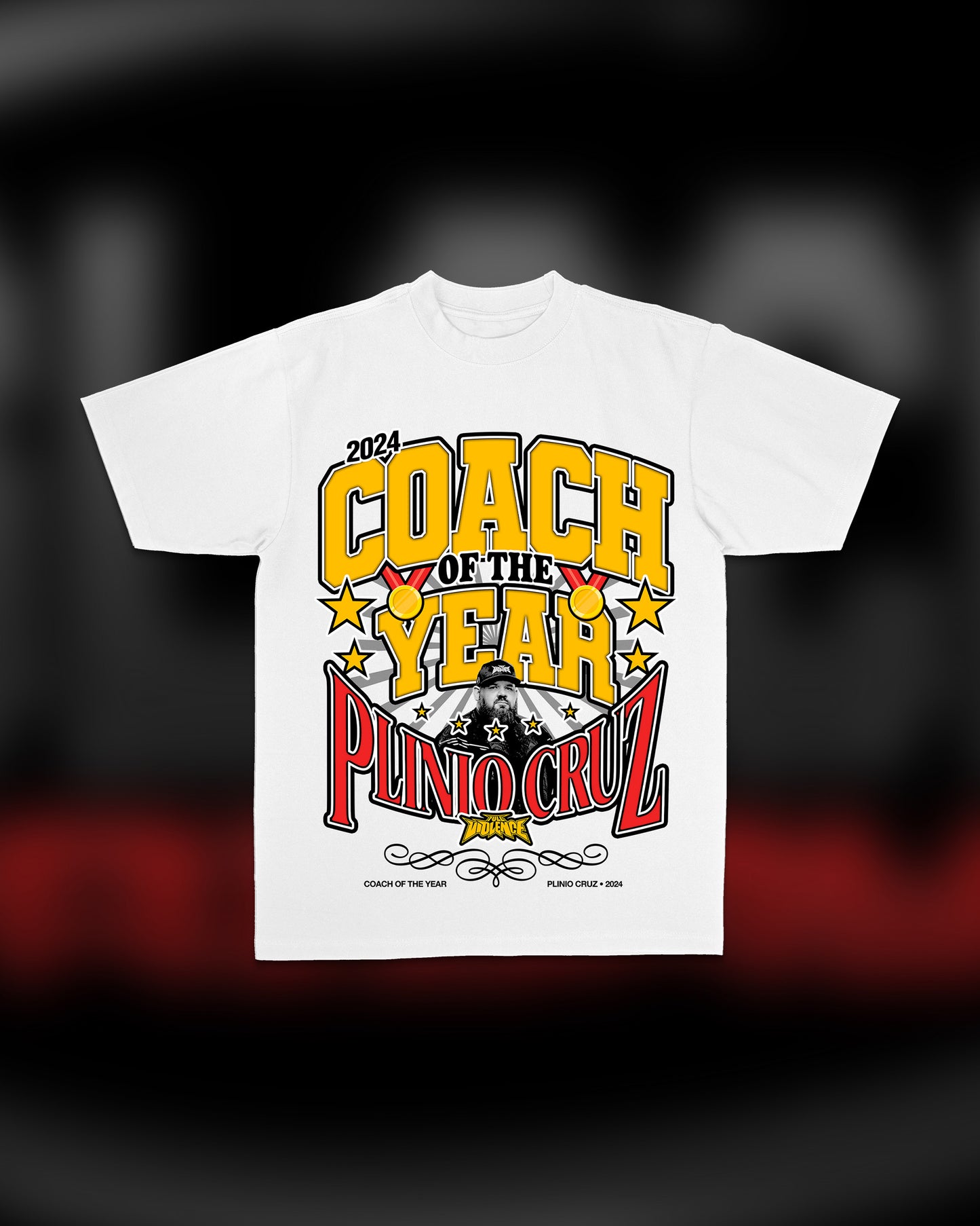 2024 Coach of the Year "Classic" Tee in White