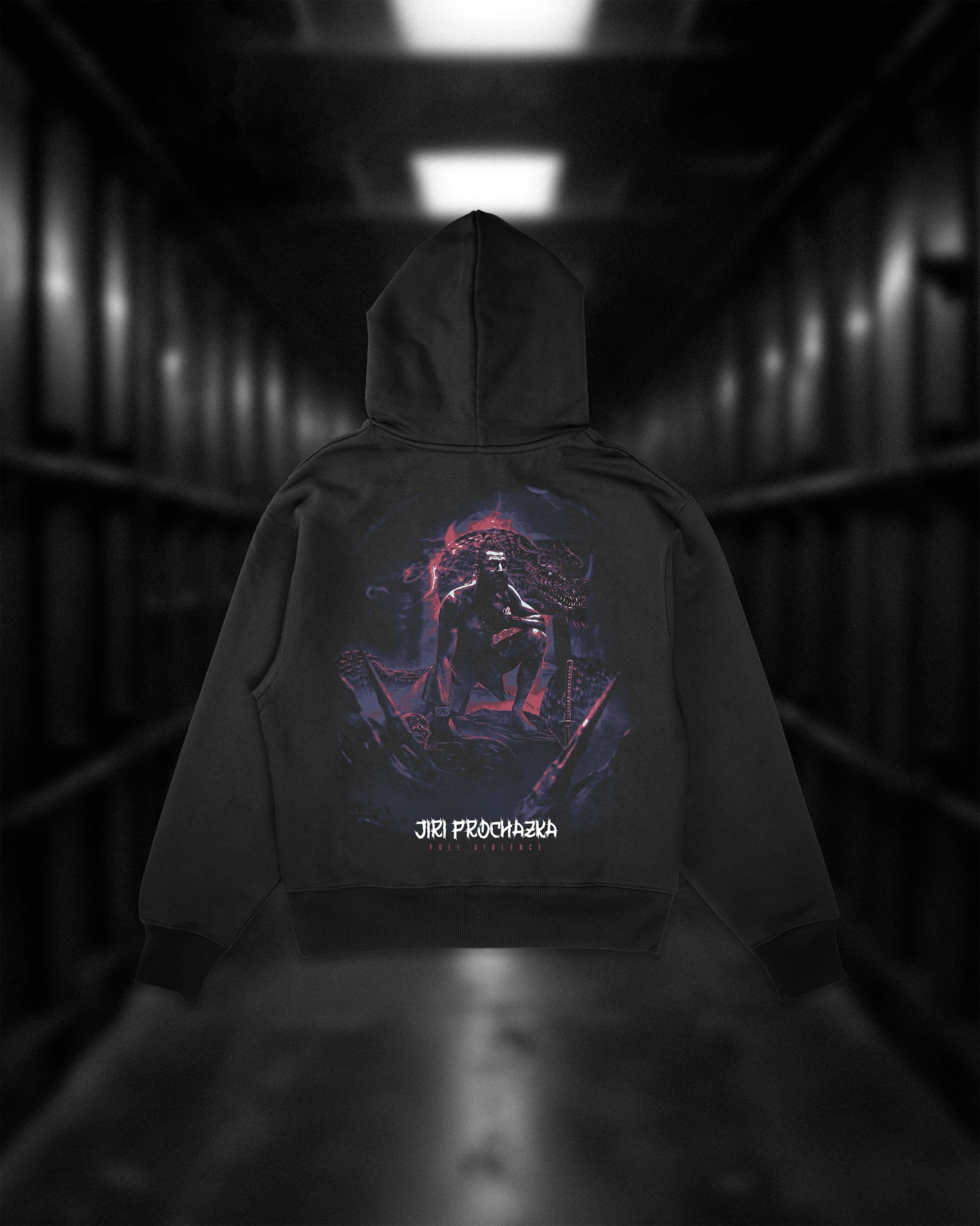 Samurai Dragon Hoodie