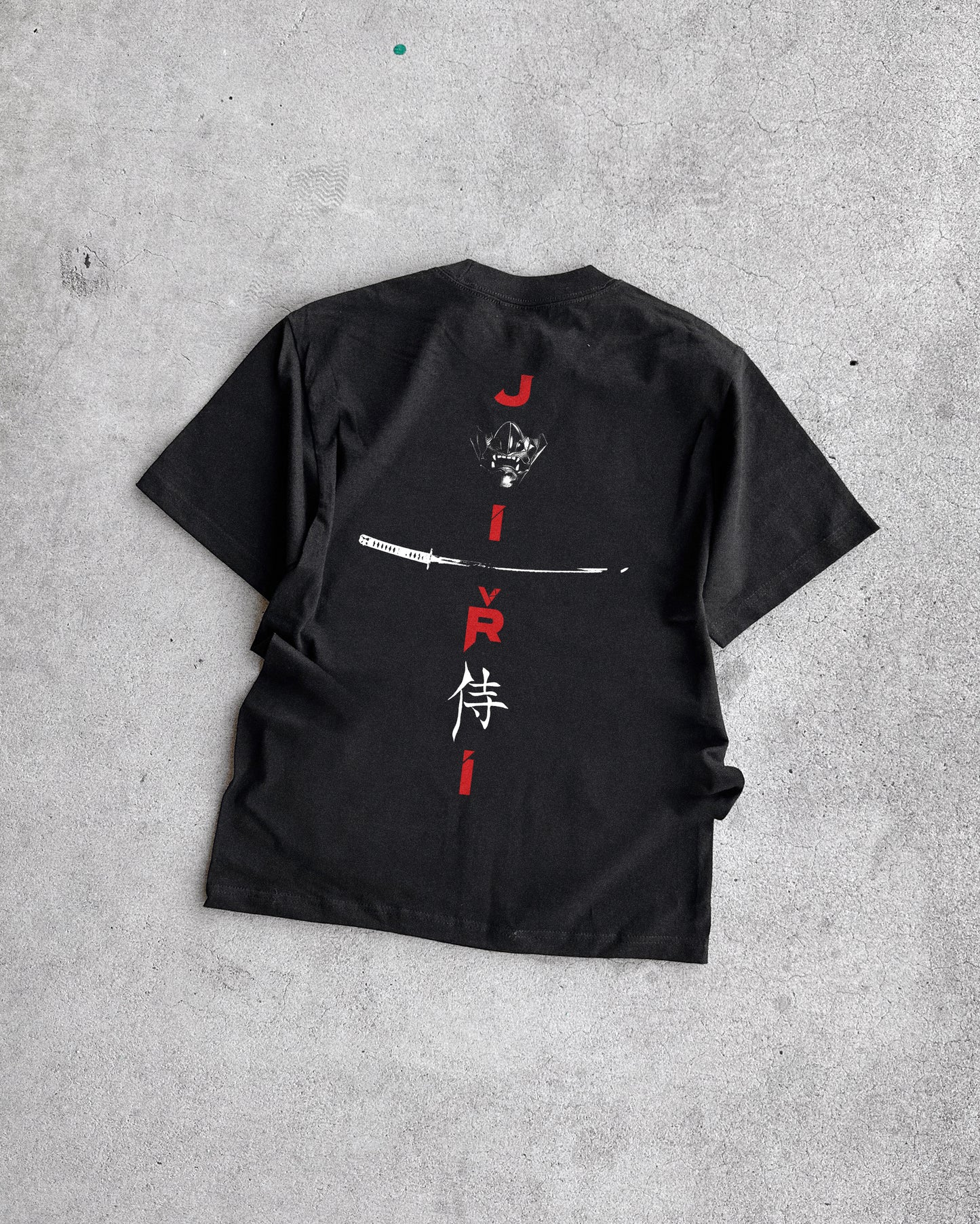 Samurai Jiri "Classic" Tee in Black