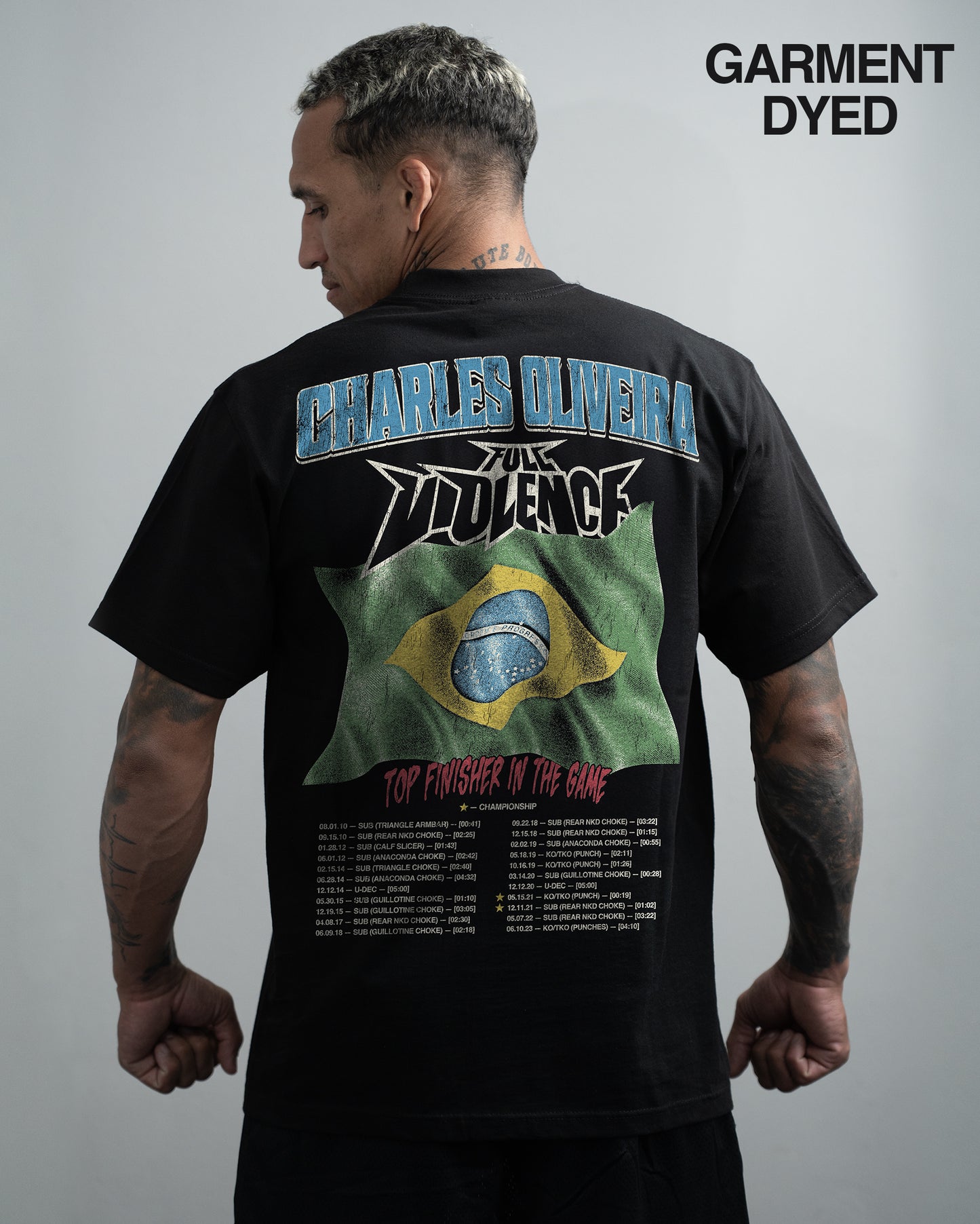 The Finisher Tour "Premium" Tee in Black