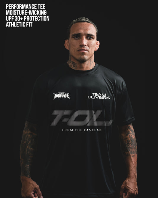 Team Oliveira "Active" Tee in Black