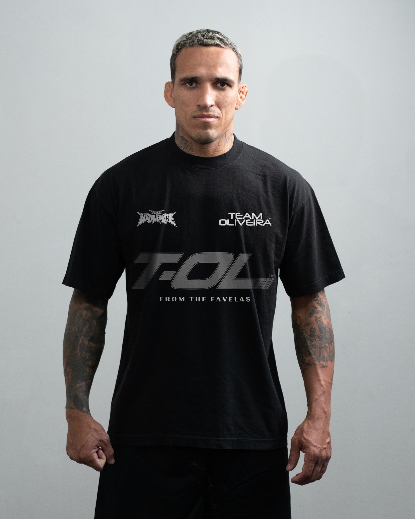 Team Oliveira "Classic" Tee in Black