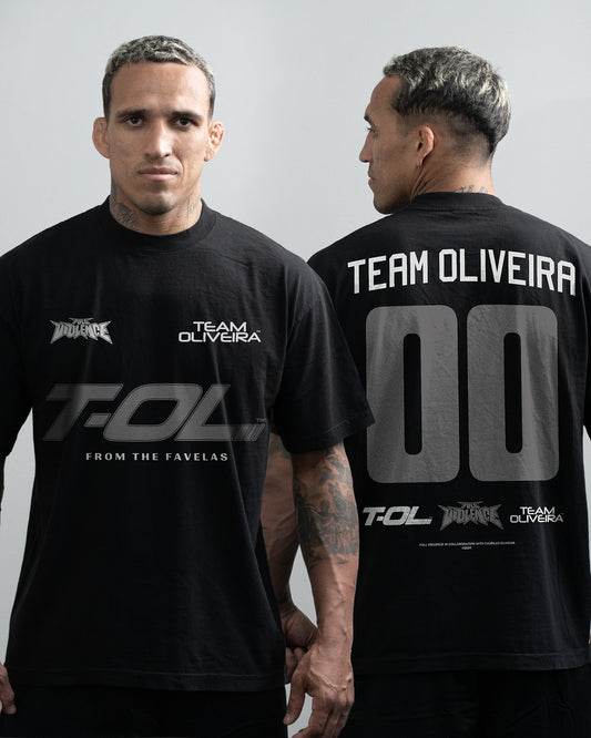 Team Oliveira "Classic" Tee in Black