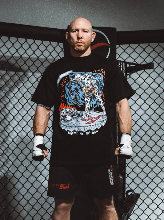 Josh Emmett Moments "Classic" Tee in Black