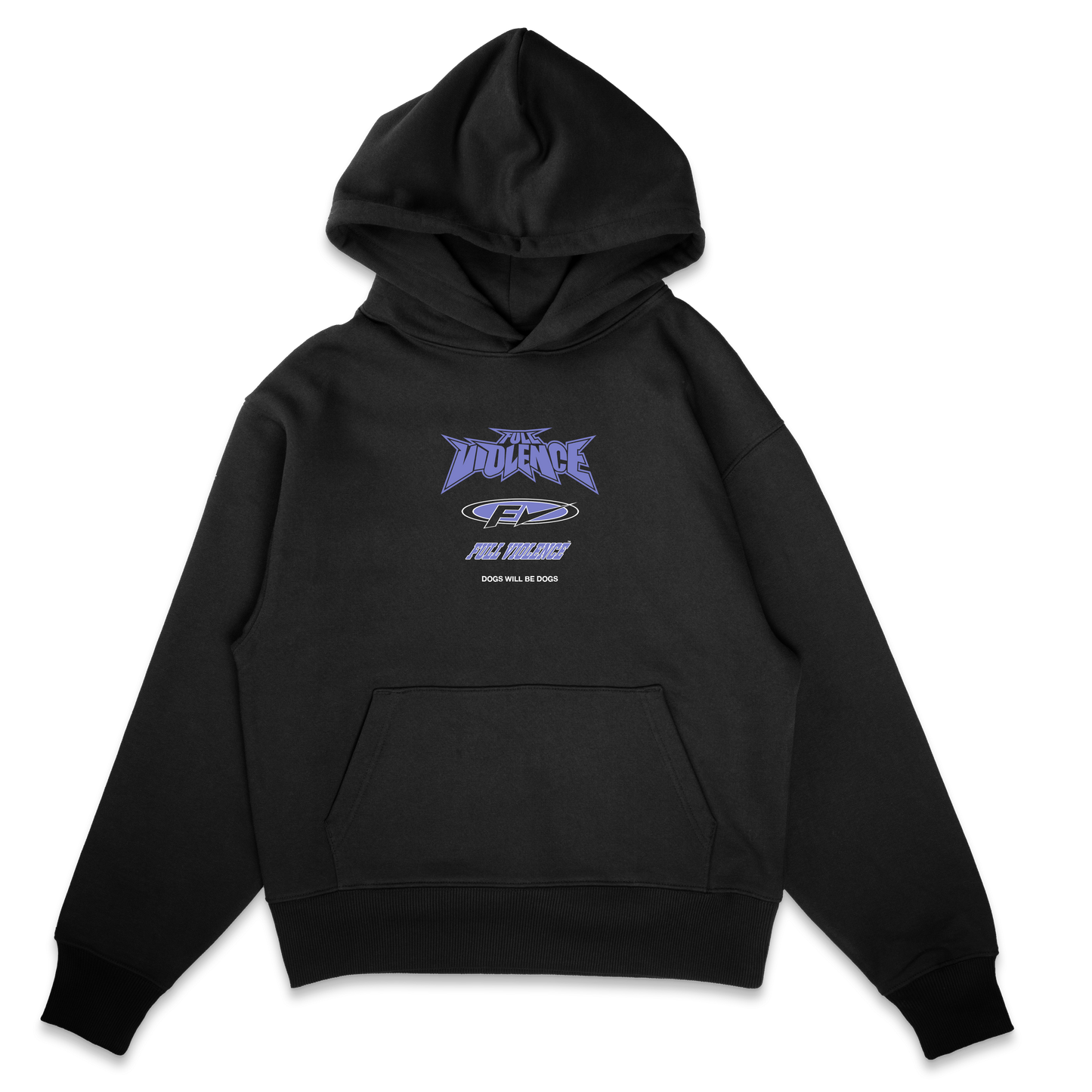 Release the Dogs Hoodie in Black